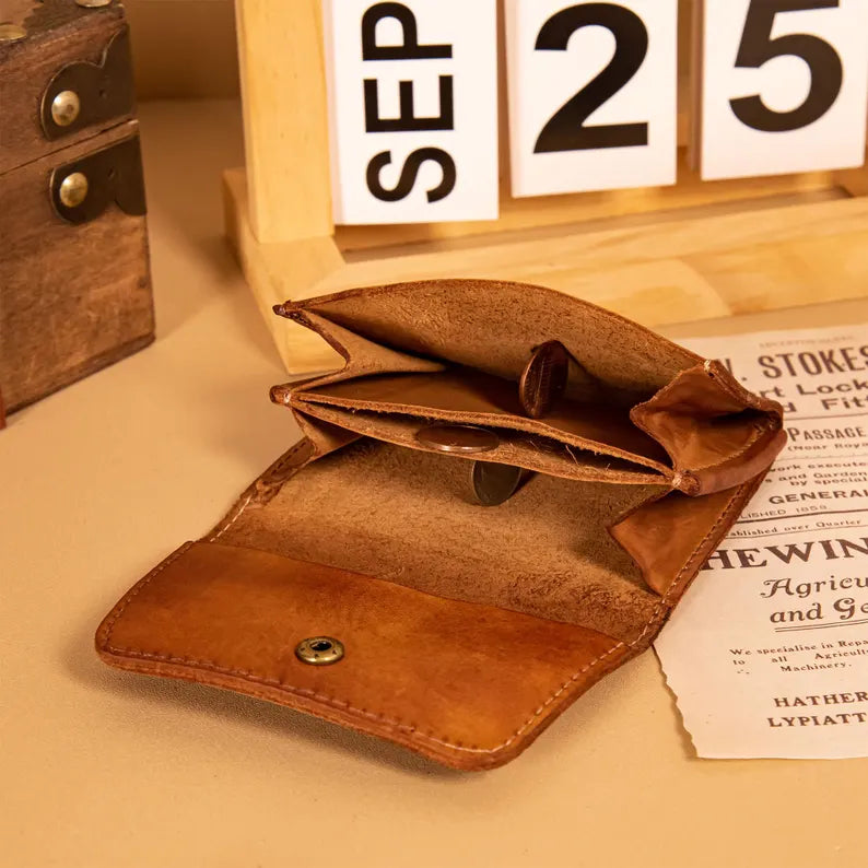 Executive Minimalist Leather Wallet