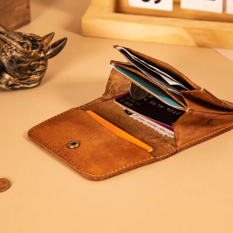 Executive Minimalist Leather Wallet