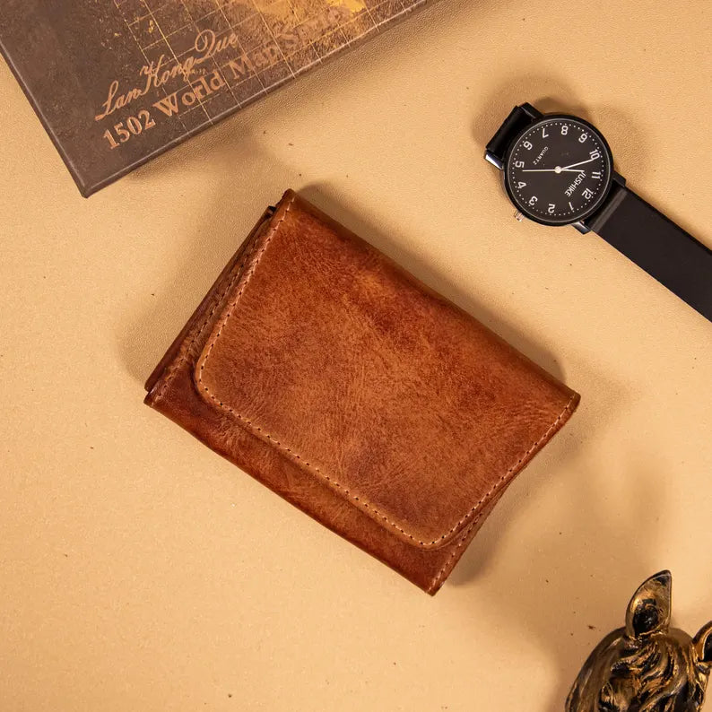 Executive Minimalist Leather Wallet