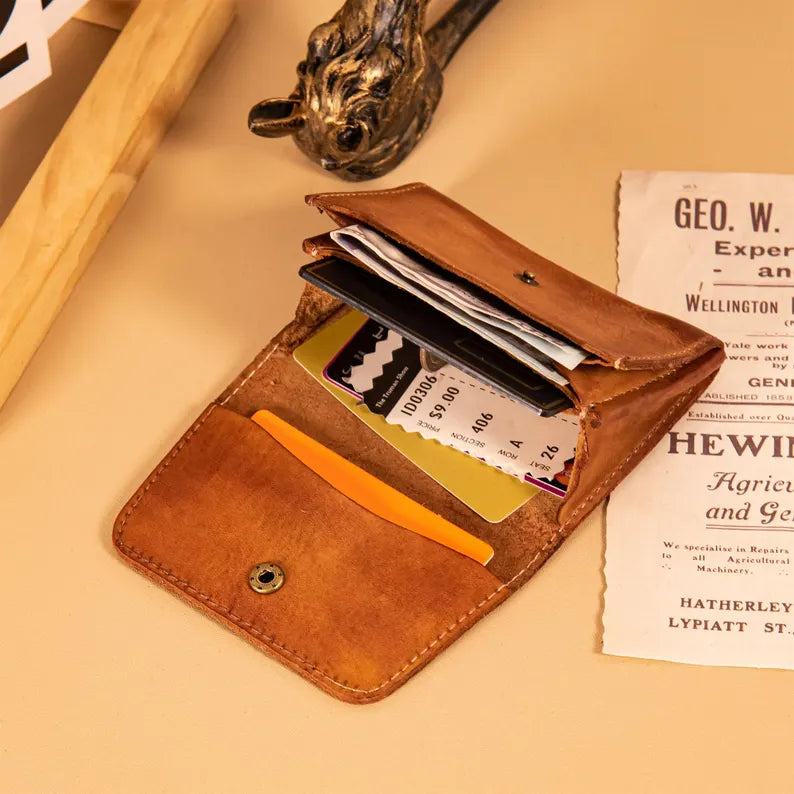 Executive Minimalist Leather Wallet