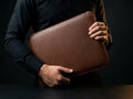 Minimalist Leather Laptop Sleeve